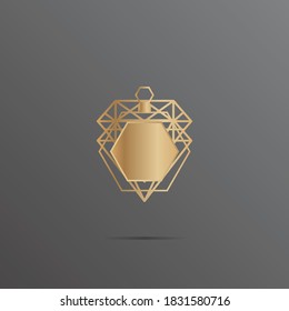 El diseño del logo Perfume perfumery la ilustración vectorial se puede utilizar para el negocio de la fragancia de belleza en spray cosméticos