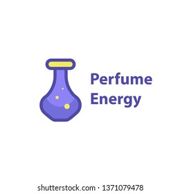 Perfume potion logo vector isolated