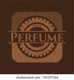 Perfume realistic wood emblem