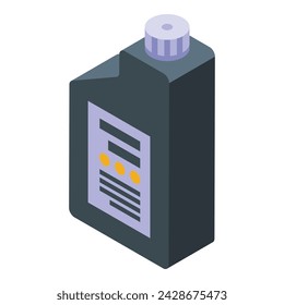 Perfume service polish icon isometric vector. Makeup vehicle. Polish furniture