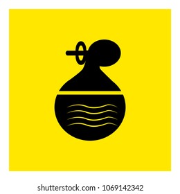 Perfume spray container Icon vector
