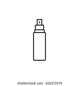 Perfume tester outline icon. Spray