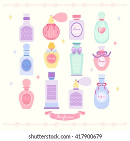 Perfume Vector Design Illustration