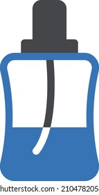 perfume vector glyph color icon