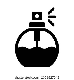Perfume Vector Glyph Icon For Personal And Commercial Use.
