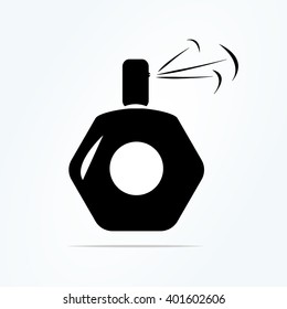 perfume. vector icon 