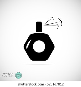 perfume. vector icon 
