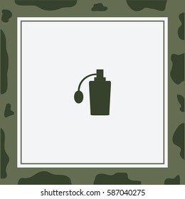 Perfume  Vector Icon.
