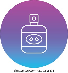 Perfume vector icon. Can be used for printing, mobile and web applications.