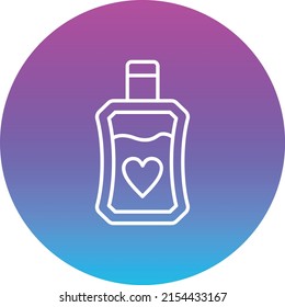 Perfume vector icon. Can be used for printing, mobile and web applications.