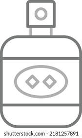 Parfüm, Vektorsymbol. Kann für Druck-, Mobil- und Web-Anwendungen verwendet werden.