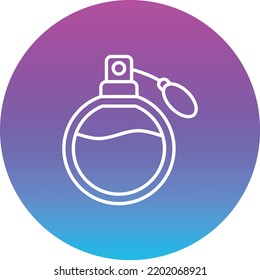 Perfume vector icon. Can be used for printing, mobile and web applications.