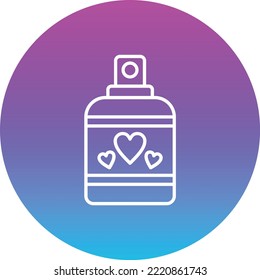 Icono de vector Perfume. Se puede usar para imprimir, móviles y aplicaciones web.