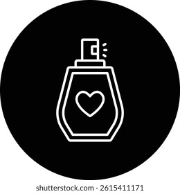 Perfume vector icon. Can be used for printing, mobile and web applications.