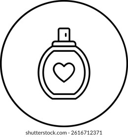 Perfume vector icon. Can be used for printing, mobile and web applications.