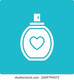 Icono de Vector de perfume. Se puede utilizar para aplicaciones de impresión, móviles y de Web.