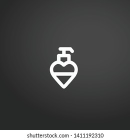 Perfume vector icon. Perfume concept stroke symbol design. Thin graphic elements vector illustration, outline pattern for your web site design, logo, UI. EPS 10.