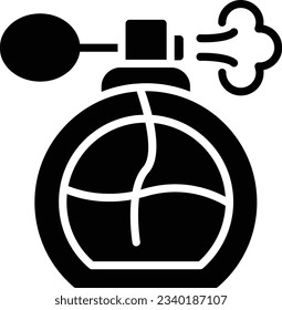 Perfume Vector Icon Glyph Style