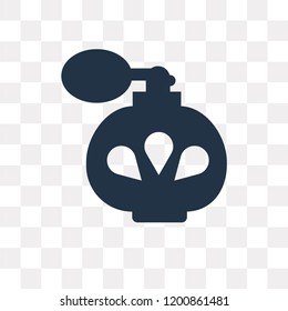 Perfume vector icon isolated on transparent background, Perfume transparency concept can be used web and mobile