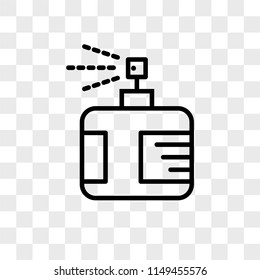 Icono de vector Perfume en fondo transparente, icono Perfume