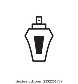 Perfume vector icon. Perfume scent flat sign design. Perfume essence symbol pictogram. UX UI icon