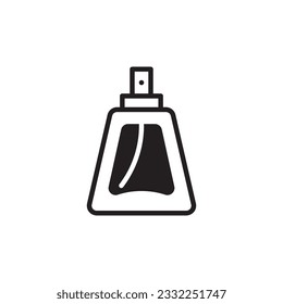 Perfume vector icon. Perfume scent flat sign design. Perfume essence symbol pictogram. UX UI icon