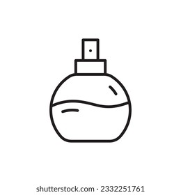 Icono de vector Perfume. Perfume diseño de signos planos de aroma. Pictograma del símbolo de esencia perfumada. icono de interfaz de usuario de UX