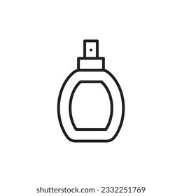 Perfume vector icon. Perfume scent flat sign design. Perfume essence symbol pictogram. UX UI icon