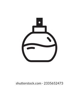 Perfume vector icon. Perfume scent flat sign design. Perfume essence symbol pictogram. UX UI icon