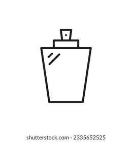 Perfume vector icon. Perfume scent flat sign design. Perfume essence symbol pictogram. UX UI icon