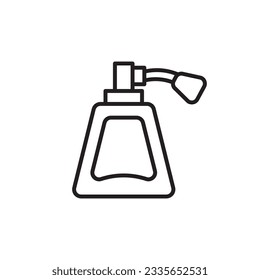 Perfume vector icon. Perfume scent flat sign design. Perfume essence symbol pictogram. UX UI icon