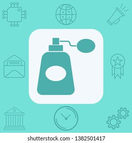 Perfume vector icon sign symbol