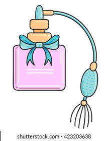 Perfume. Vector illustration