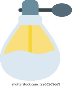 ilustración de perfume Vector en un fondo transparente. Símbolos de calidad superior. Iconos vectoriales de color de línea para el concepto y el diseño gráfico.