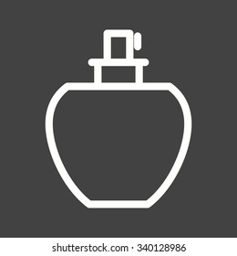 Perfumes, spray, bottle icon vector image. Can also be used for makeup and accessories. Suitable for web apps, mobile apps and print media.