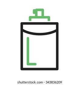 Perfumes, spray, bottle icon vector image. Can also be used for objects. Suitable for web apps, mobile apps and print media.