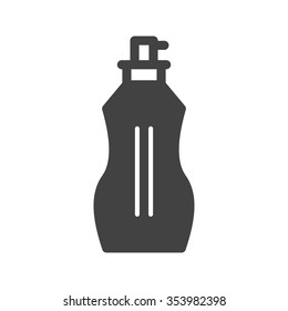 Perfumes, spray, bottle icon vector image. Can also be used for makeup and accessories. Suitable for web apps, mobile apps and print media.