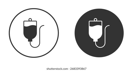 Ícone de perfusão, símbolo, pictograma de vetor. Ilustração de elemento simples.