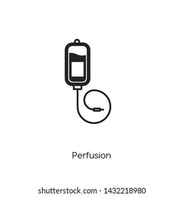 perfusion icon vector symbol sign