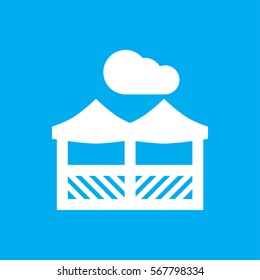 pergola icon. illustration isolated vector sign symbol