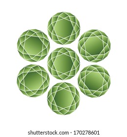 Peridot. beautiful gems