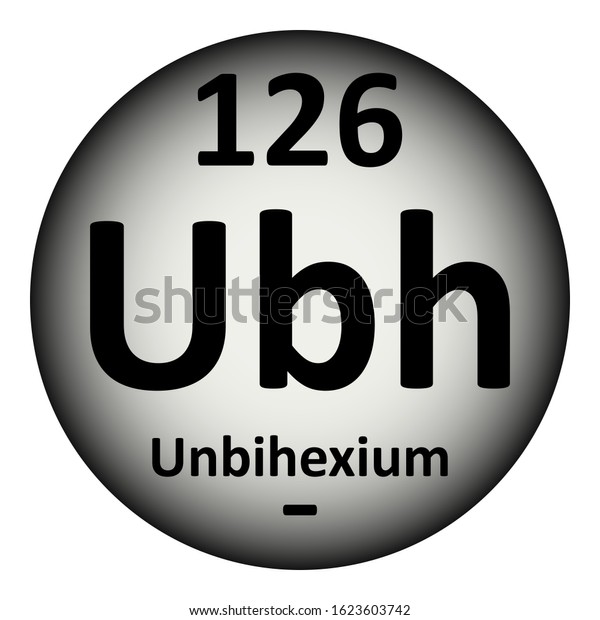 Periodic Table Element Unbihexium Icon Vector 스톡 벡터(로열티 프리) 1623603742 ...
