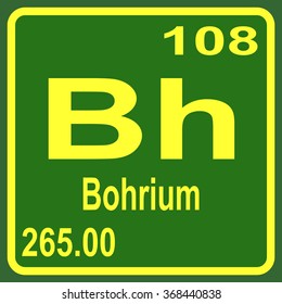 Periodic Table of Elements - Bohrium