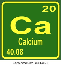 Periodic Table of Elements - Calcium
