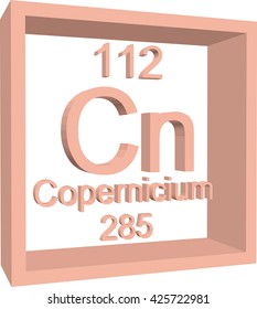 Periodic Table of Elements - Copernicium