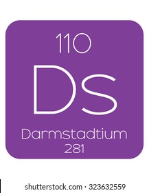 The Periodic Table of the Elements Darmstadtium