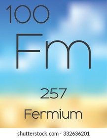 The Periodic Table of the Elements Fermium