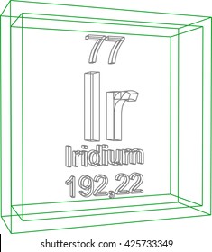Periodic Table of Elements - Iridium