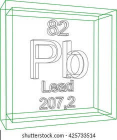 Periodic Table of Elements - Lead