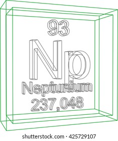 Periodic Table of Elements - Neptunium